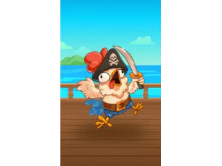 Chicken Pirate — 100hp